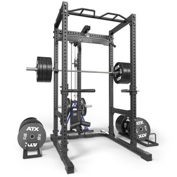 ATX® Power Rack PRX-780 mit Latzug - Hantelscheibenaufnahme